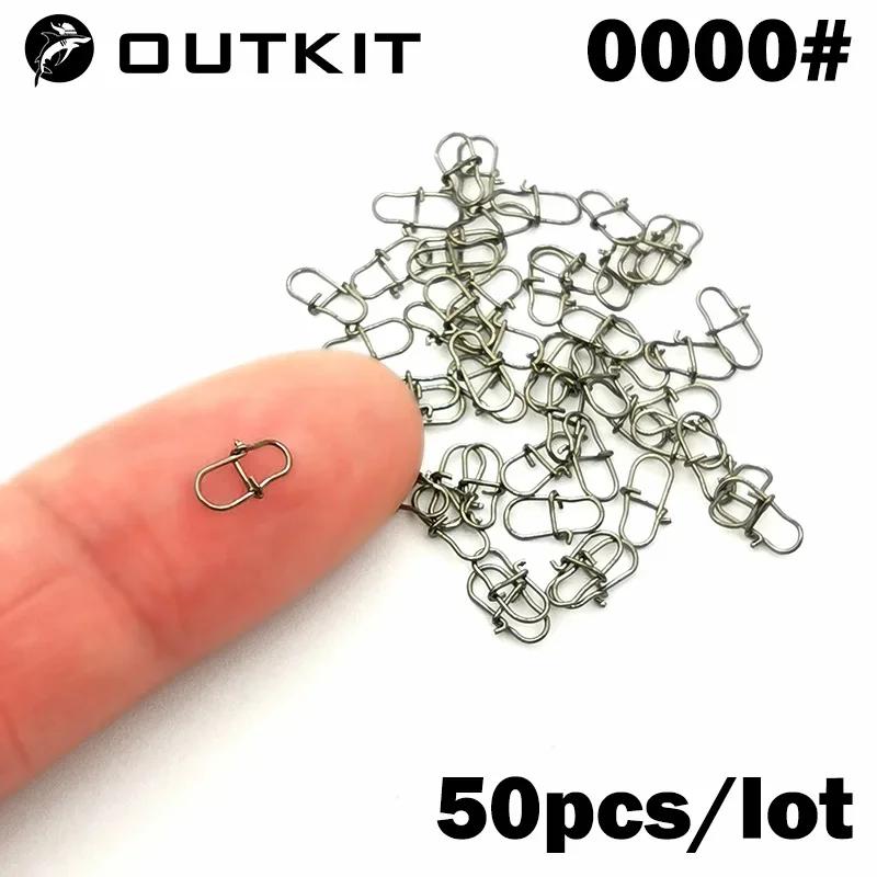 OUTKIT Pin giratorio acero inoxidable conector clip señaluelo rotativo