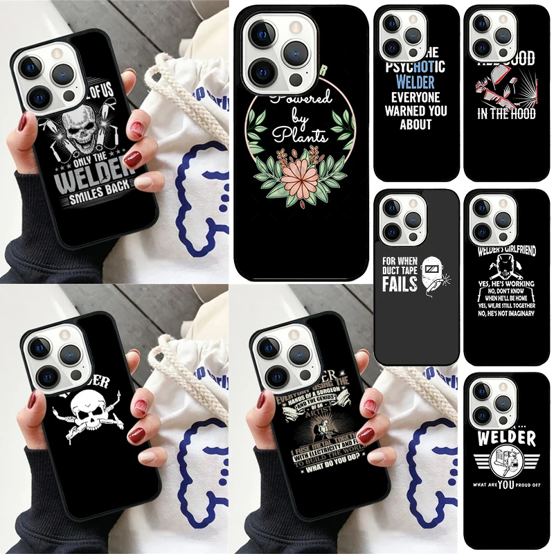Funda iPhone con citas de soldador orgulloso – Protección resistente - imagen 2