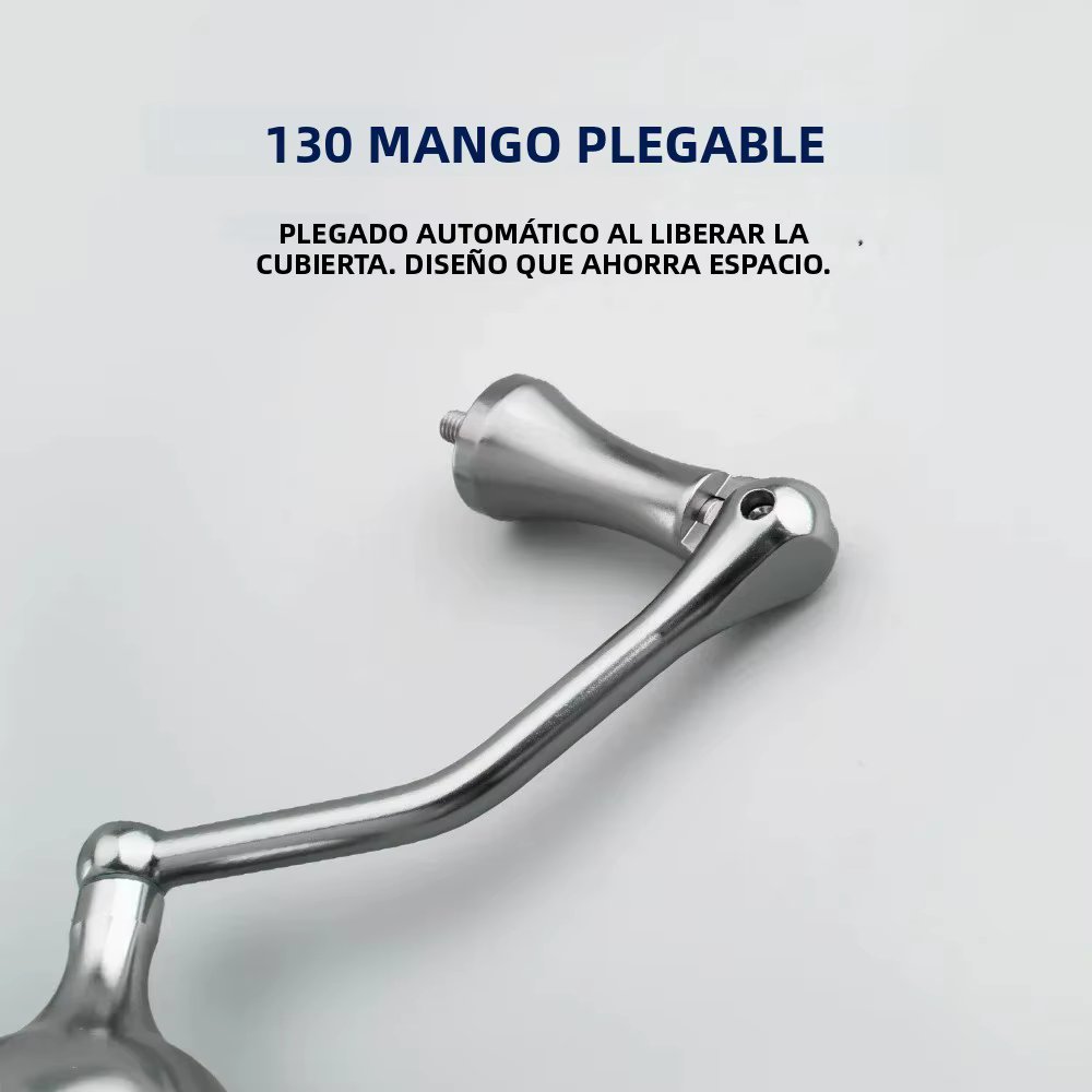 Manivela Plegable Huidiao CNC para Carrete de Surfcasting - imagen 3