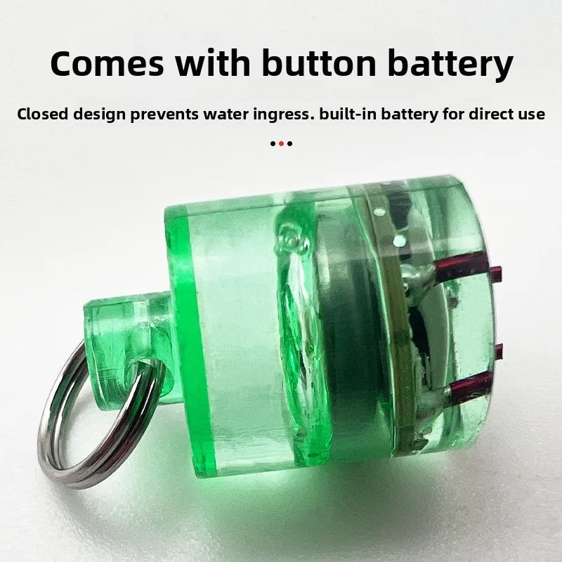 Luz LED para señuelos QAJTAO mini cilíndrica con botón - imagen 4