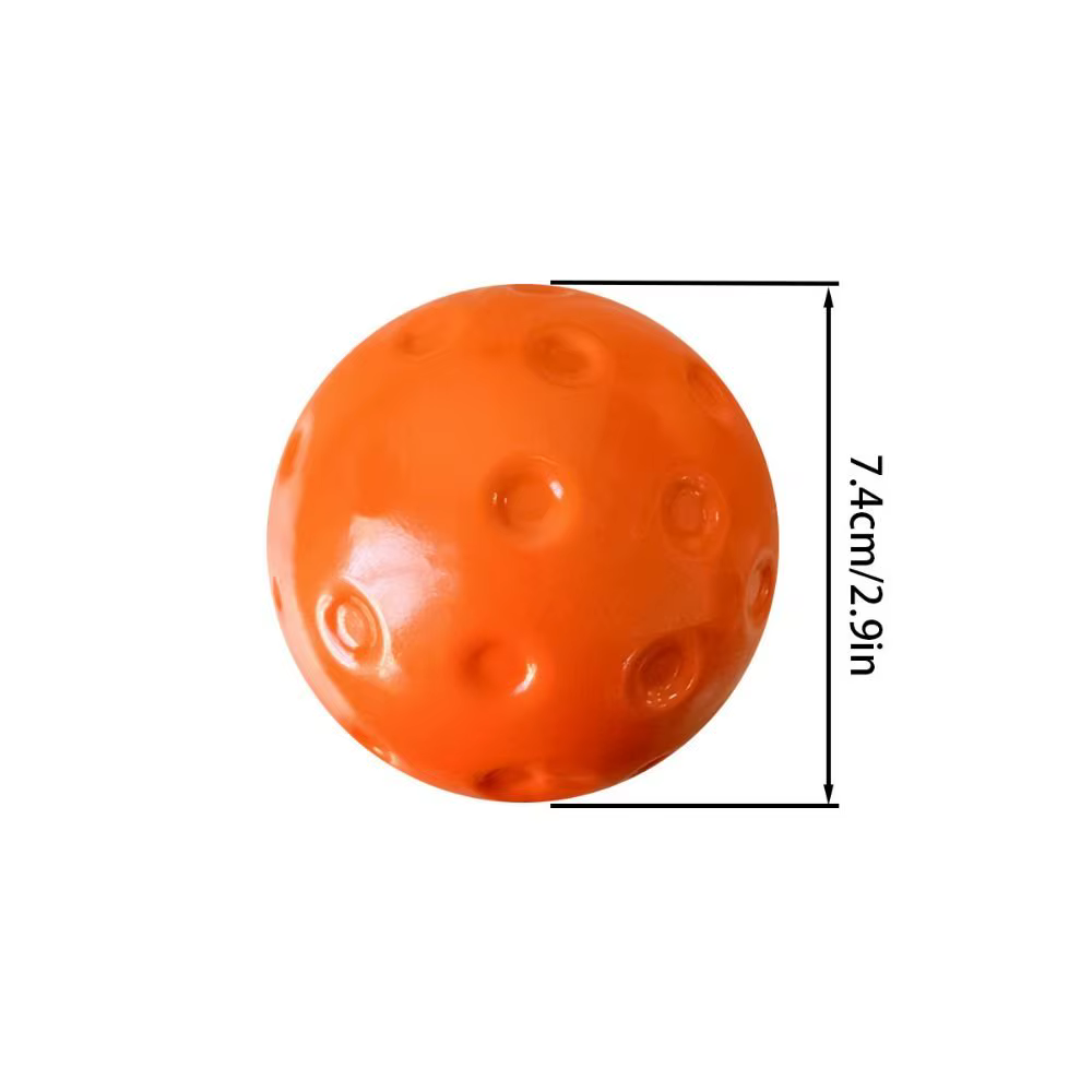Pelotas Pickleball Silenciosas Training – 74 mm Foam PU Rebote Preciso Interior/Exterior