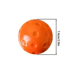 Pelotas Pickleball Silenciosas Training – 74 mm Foam PU Rebote Preciso Interior/Exterior