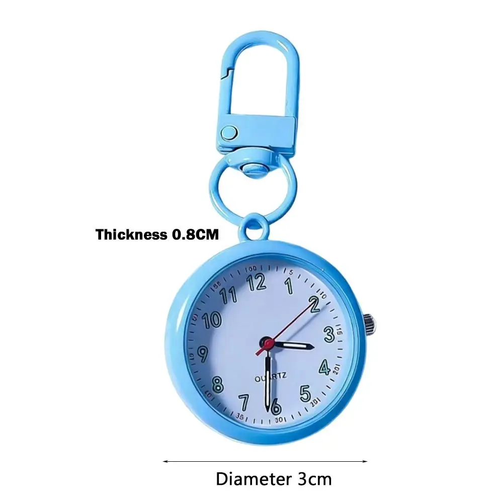 Reloj de bolsillo silencioso colgante LED en miniatura
