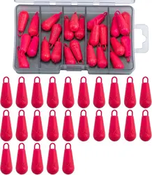 Goture Plomos rojos para lubina – Agua salada y dulce