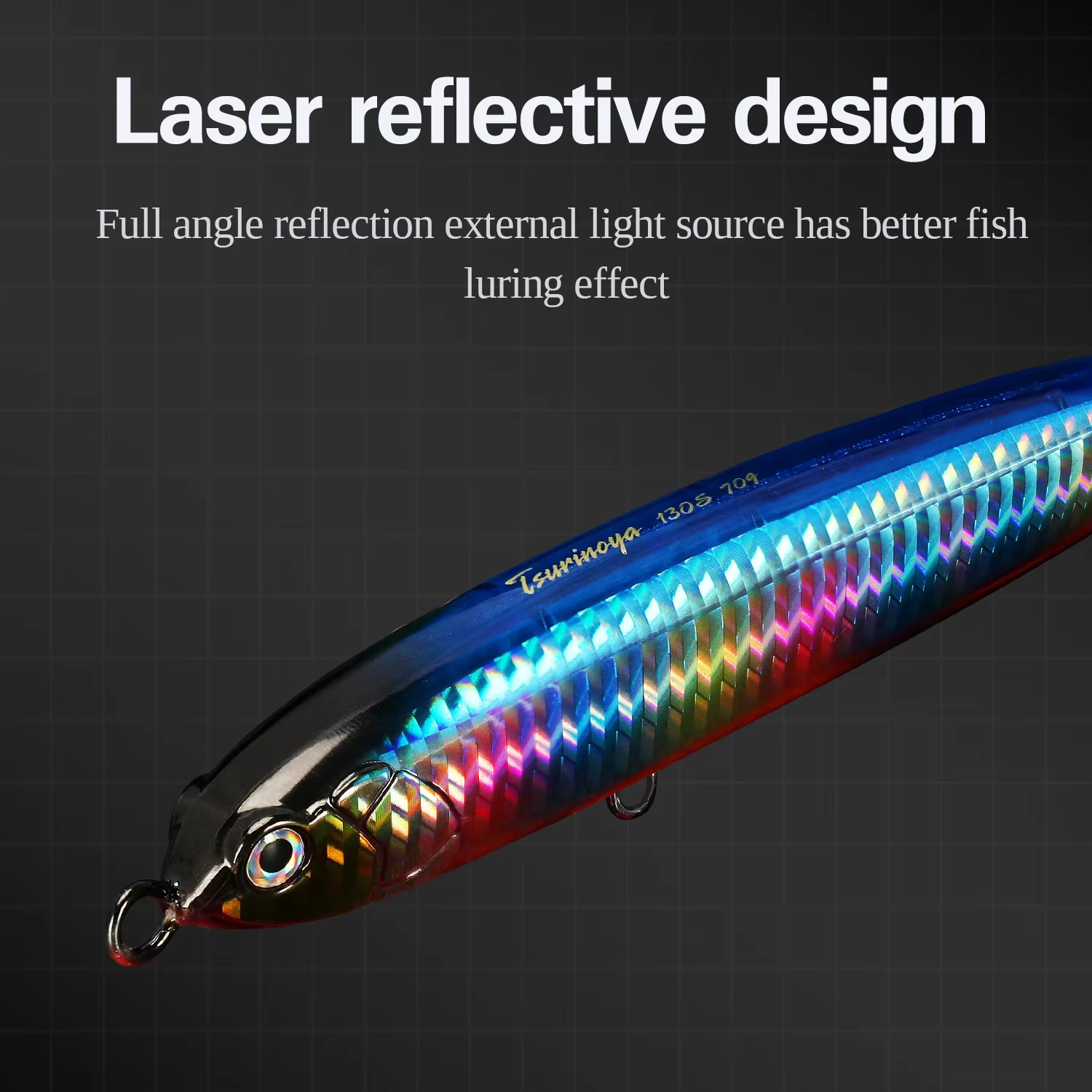 Tsurinoya 130S Stickbait hundible para pesca en mar - imagen 5
