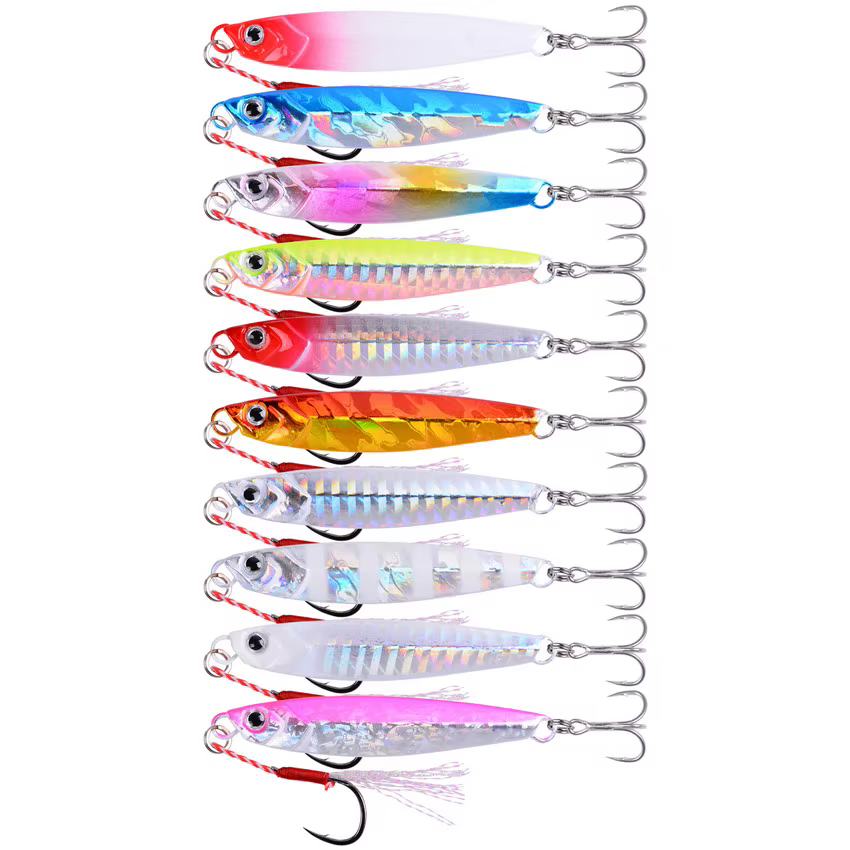 Jig metálico para pesca deportiva spinning y casting – Señuelos - imagen 5