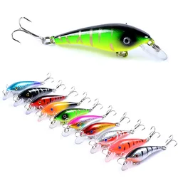 Señuelo Minnow con ojos 3D y anzuelos triples
