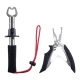 Goture Pinzas de pesca acero inoxidable – Para spinning y casting - imagen 2