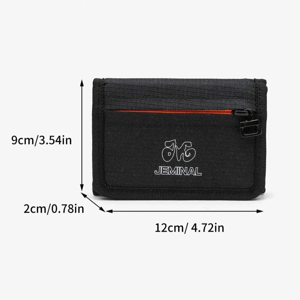 Cartera ultraligera con cremallera de lona resistente al desgaste - imagen 5