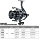 Carrete Proberos Deep Line Cup Series con rodamientos inox y arrastre - imagen 2