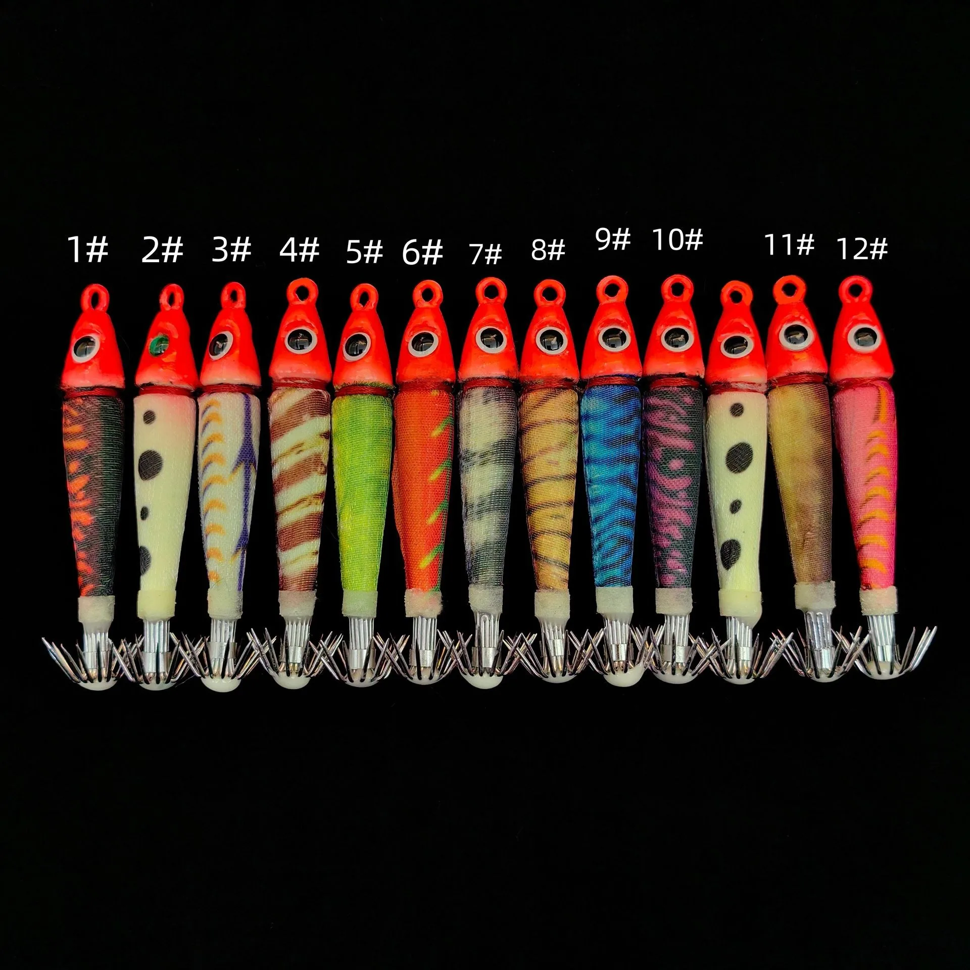 Variedad de señuelos artificiales