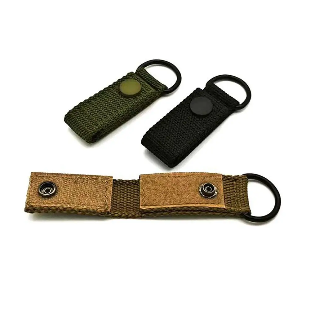 Gancho para llaves con clip Molle de nailon para exterior - imagen 3