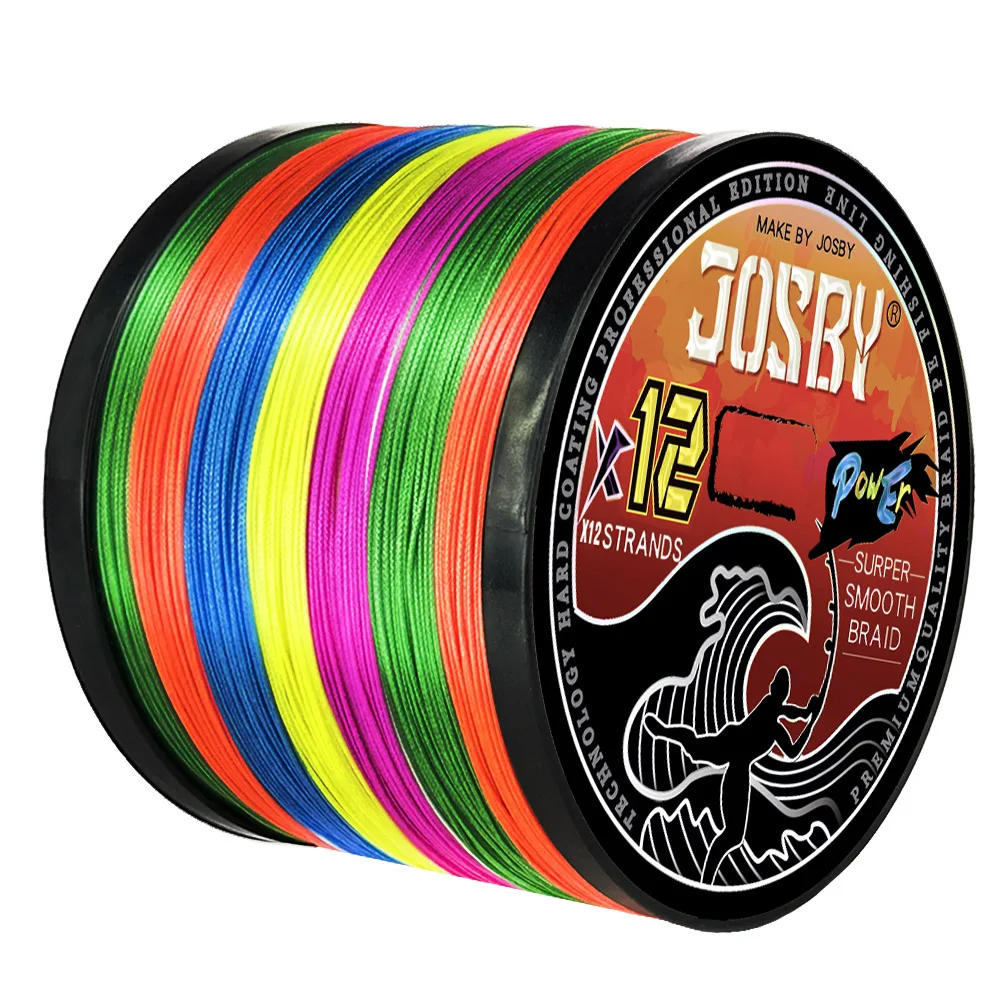 JOSBY X12 Sedal Trenzado Multifilamento PE para Pesca Marina - imagen 4