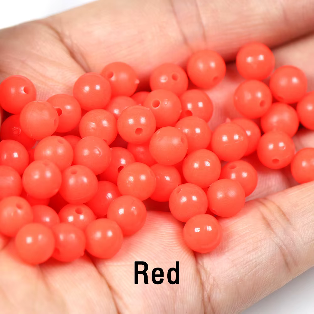 ICERIO Cuentas Luminosas Rojas y Verdes para Pesca - imagen 5