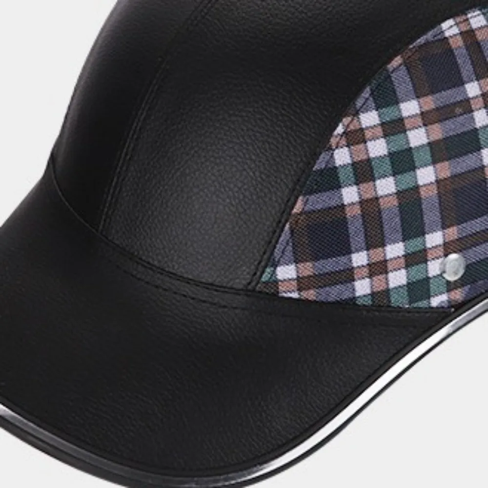Casco de bicicleta ligero tipo gorra con correa ajustable - imagen 4