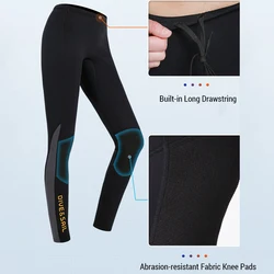 Traje neopreno 3mm manga larga mujer pesca costera kayak