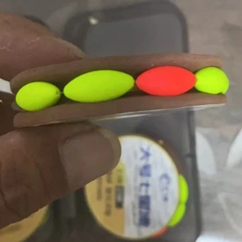 Montajes pre-atados pesca carpa con flotador alta visibilidad y clip - imagen 3
