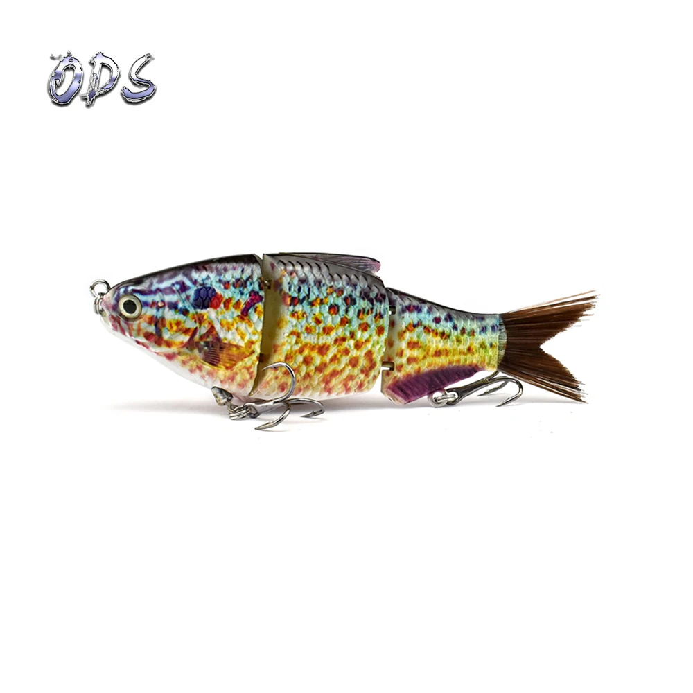 Señuelo shad artificial multiarticulado de hundimiento lento - imagen 5