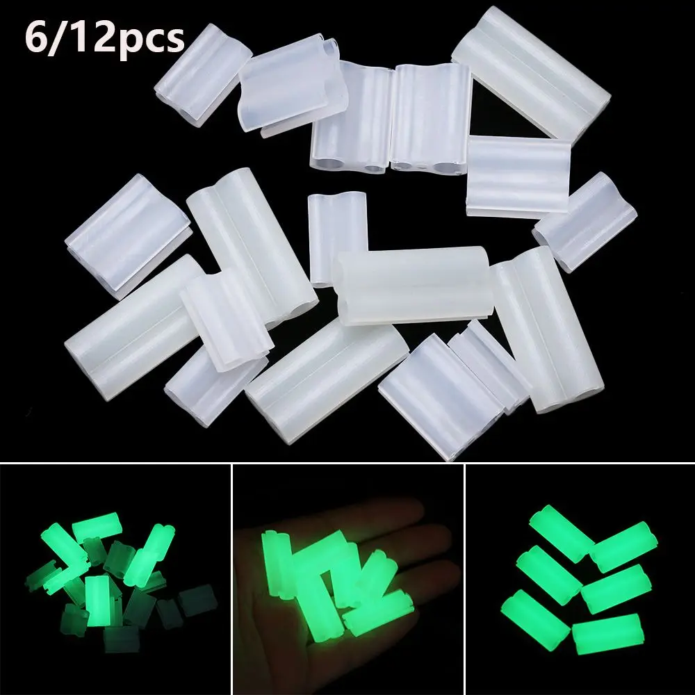Clip luminoso fluorescente para caña de pescar – Punta nocturna reutilizable - imagen 4