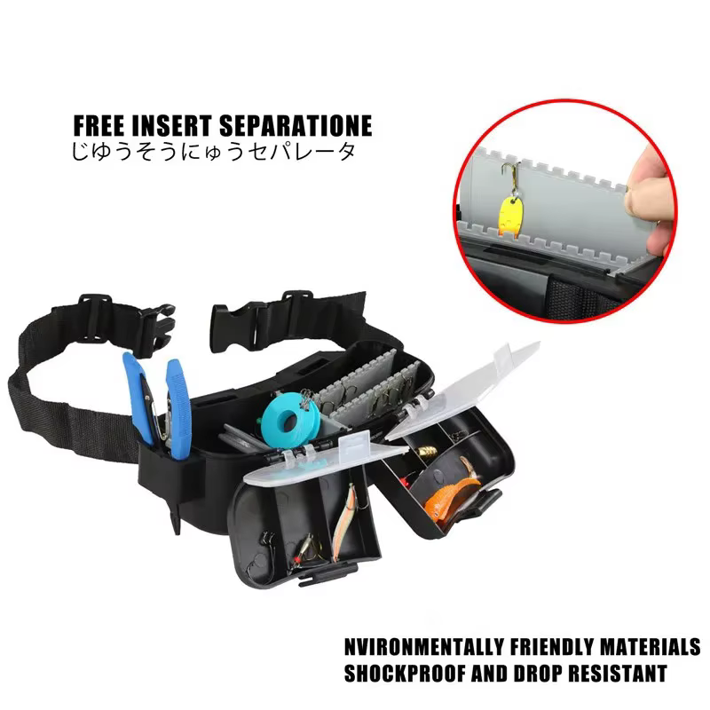 Caja Portaseñuelos con Cinturón para Pesca – Accesorios Multifunción - imagen 3