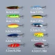 Kit de señuelos para trucha y lubina: cuchara, jig y wobbler - imagen 4