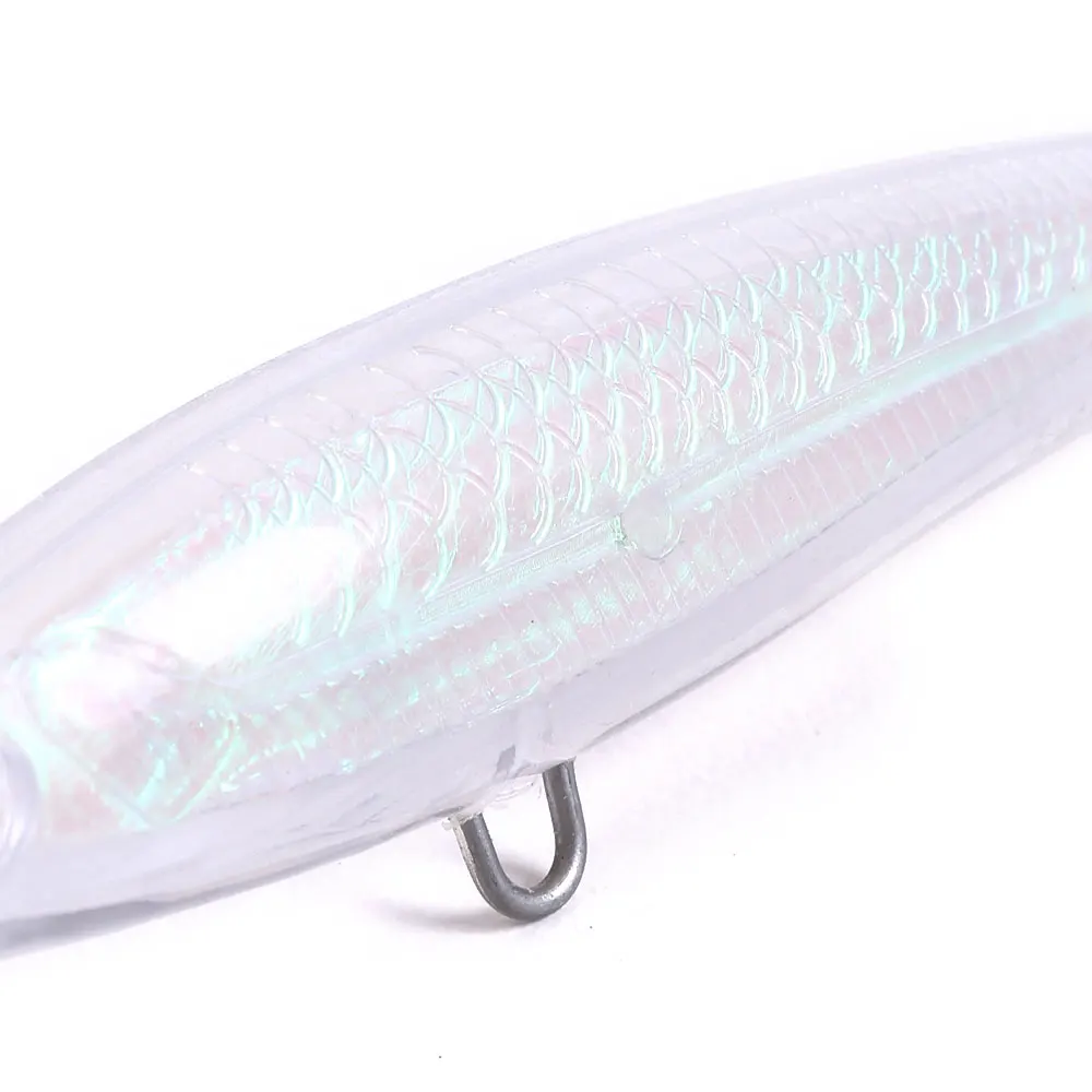 Minnow Jerkbait Wobbler duro transparente para bricolaje - imagen 2