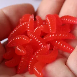 Bionic Breadworm vinilos larva multicolor realista para luya y hielo