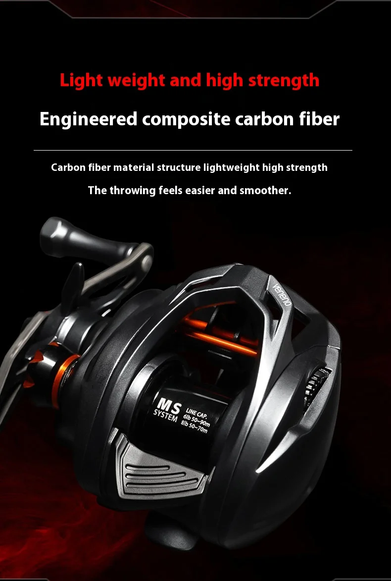 Carrete ligero 108 g para sesiones prolongadas