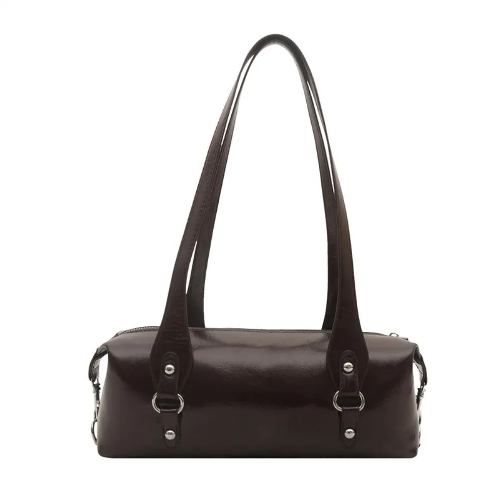 Bolso de cuero para mujer con hebilla, gran capacidad Y2K - imagen 4