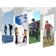 Bastones de trekking telescópicos ultraligeros plegables de aluminio - imagen 2