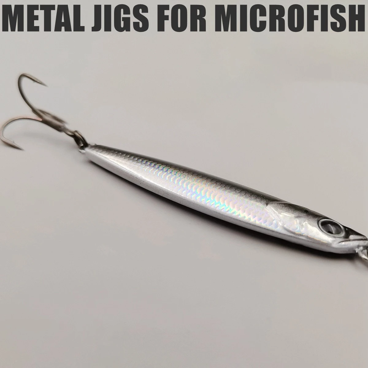 Señuelo Micro Vib jig metálico para depredadores en río - imagen 4