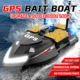 Barco cebador GPS V802 PRO con retorno automático y doble propulsión