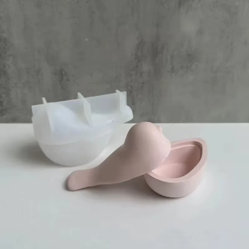 Molde de silicona con forma de pájaro para resina y manualidades - imagen 4