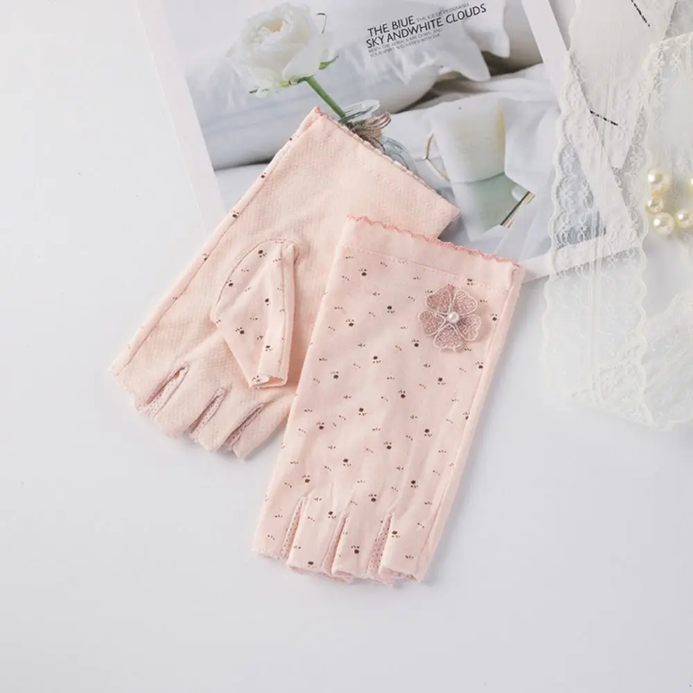 Guantes de algodón con protección para conducción