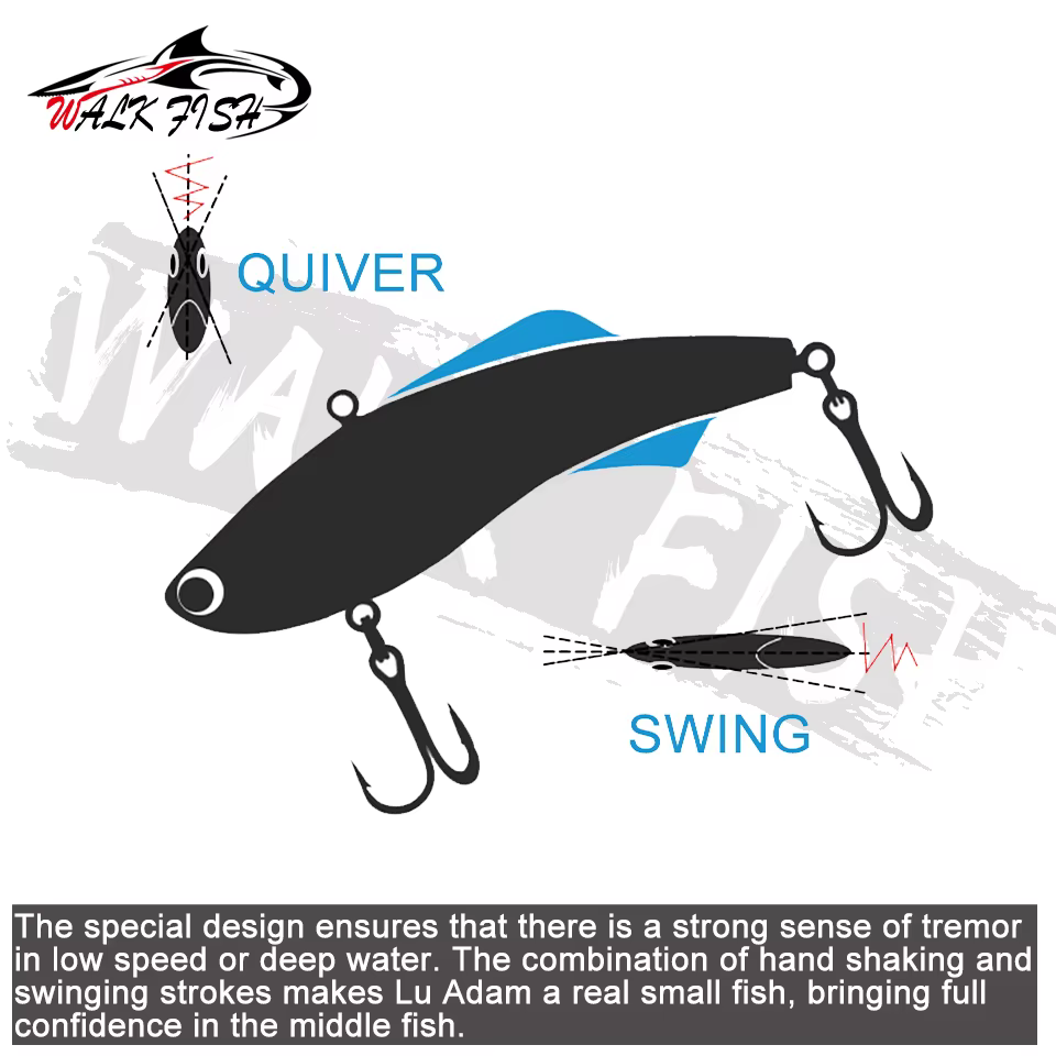 Wobbler Crankbait Sinking 16-30g Walk Fish – Señuelo artificial lubina - imagen 3