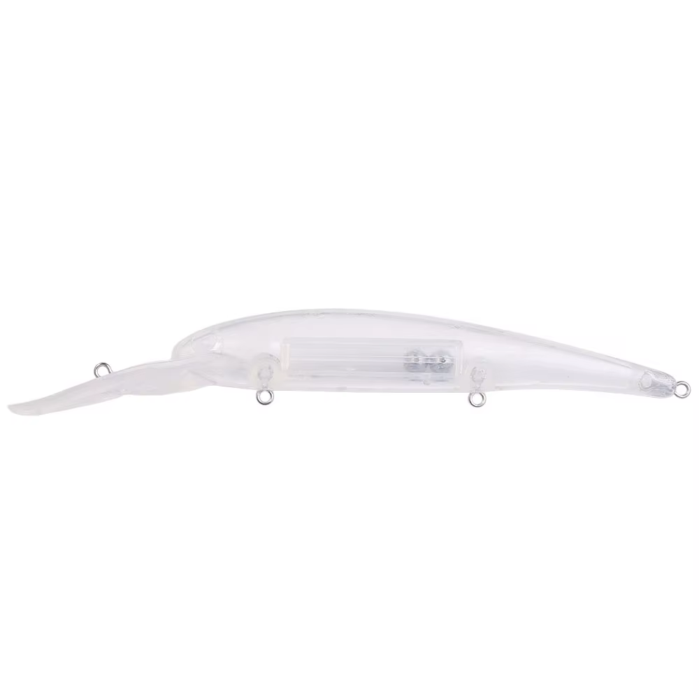 Jerkbait sin pintar 16 cm – Señuelo duro transparente para aerógrafo - imagen 2