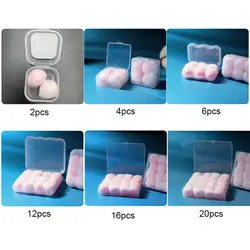 Tapones de cera moldeables de algodón – Dormir y viajar en silencio