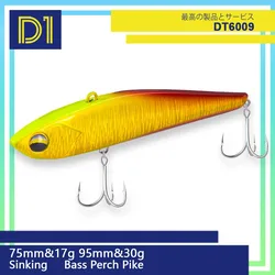 Señuelo D1 VIB para lucio – Vibración intensa 75mm invierno