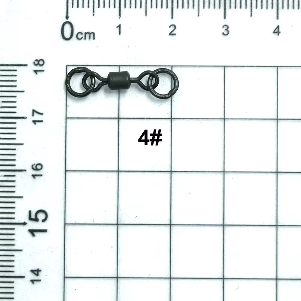 Conector giratorio de doble anillo para carpa – Accesorios pesca - imagen 2