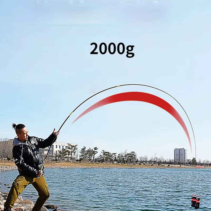 Caña Ultraligera Alto Carbono para Carpa Crucian 19/28/37 Tune - imagen 4
