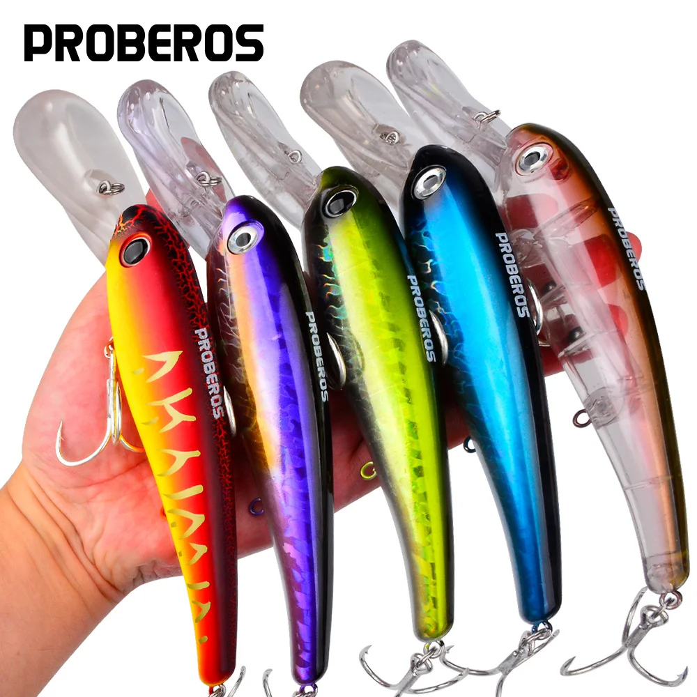 Señuelo flotante Popper – Cebo artificial realista 20cm para bass y lucioperca - imagen 2