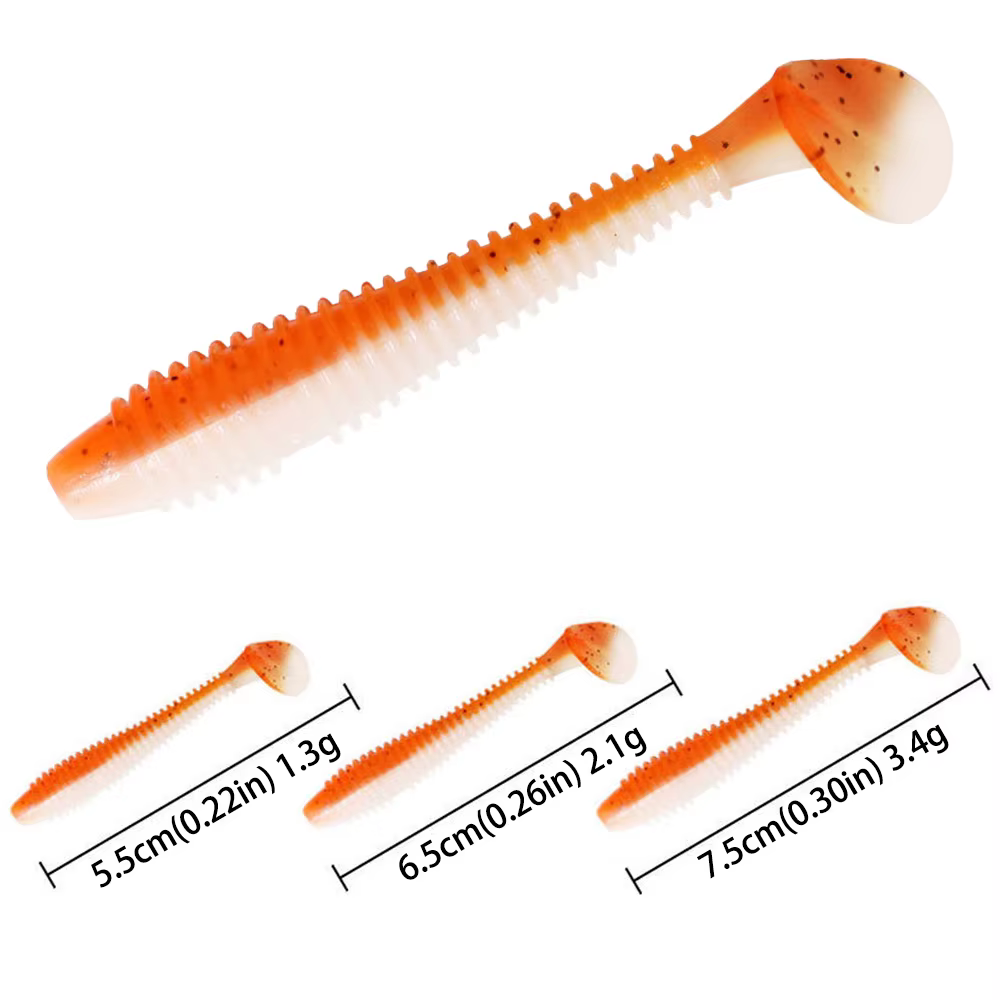Señuelos blandos de silicona para pesca Crankbait y wobblers