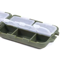 Cajas de pesca portátiles reforzadas para señuelos y aparejos