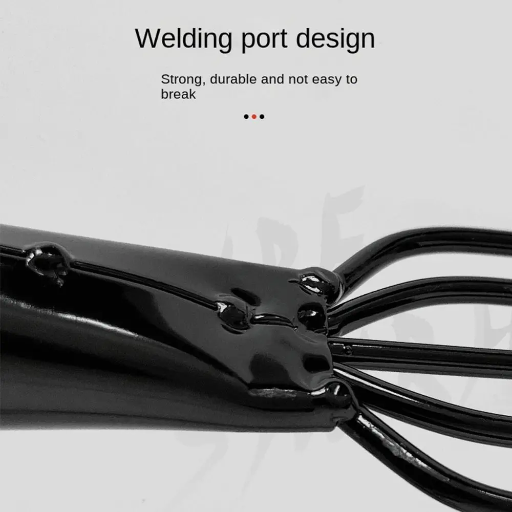Arpón de pesca de acero inoxidable negro afilado con púas - imagen 3