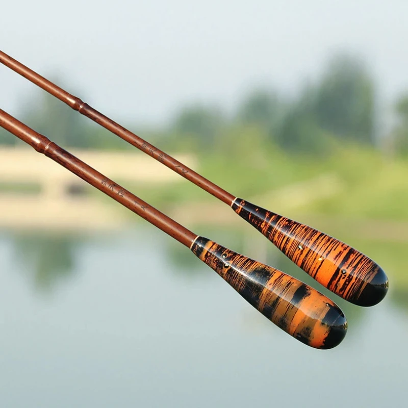 Caña portátil de carbono multitramos para pesca de carpa y bitterling