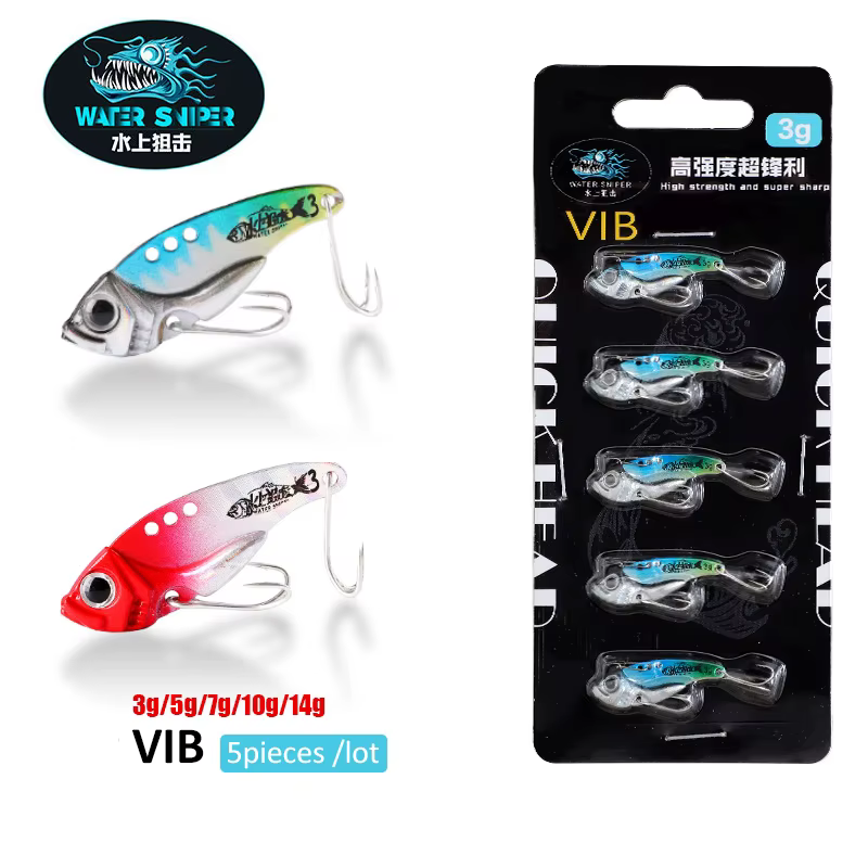Water Sniper ONA Metal VIB – Señuelo vibratorio hundimiento