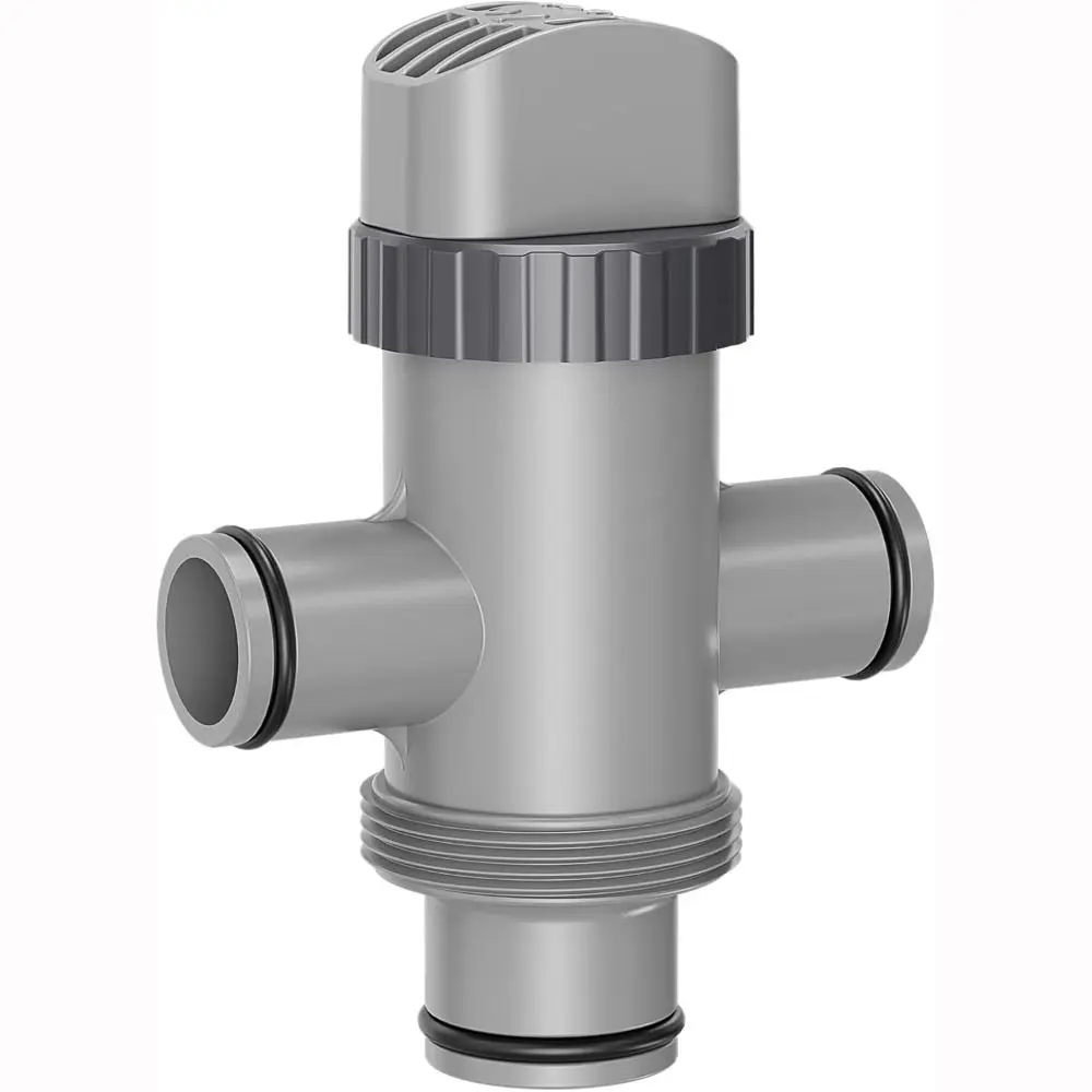 Válvula universal de plástico para filtro piscina, doble conexión - imagen 4