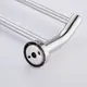 Toallero doble de acero inoxidable para baño de pared - imagen 4