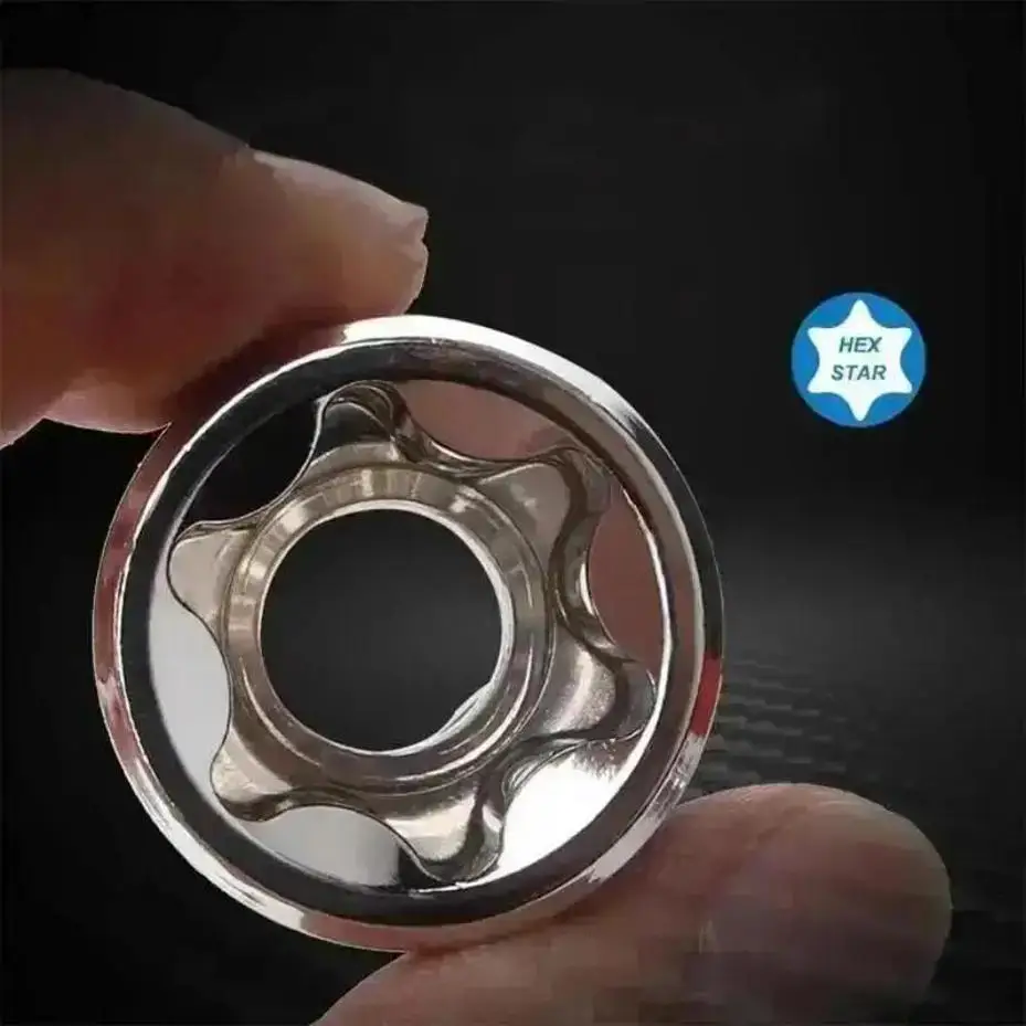 Juego de llaves Torx externas Star con vasos y portaherramientas - imagen 4
