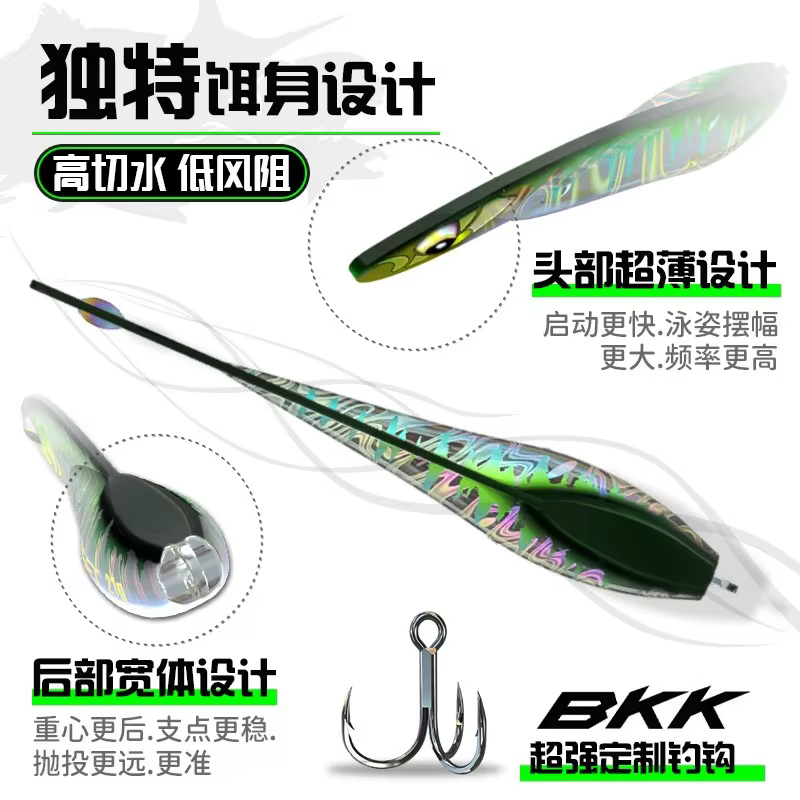 Sanben Spinnerbait giratorio – Señuelo mar para lubina y atún - imagen 3
